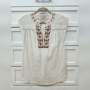 Madewell Embroidered Blouse